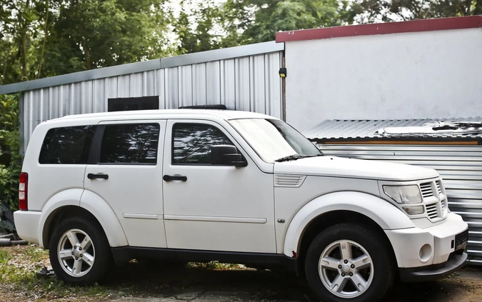 Dodge Nitro cena 8900 przebieg: 269100, rok produkcji 2007 z Węgorzewo małe 232
